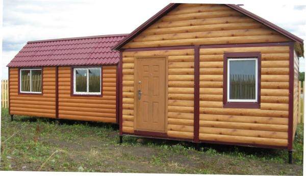 Каркасный домик для сада