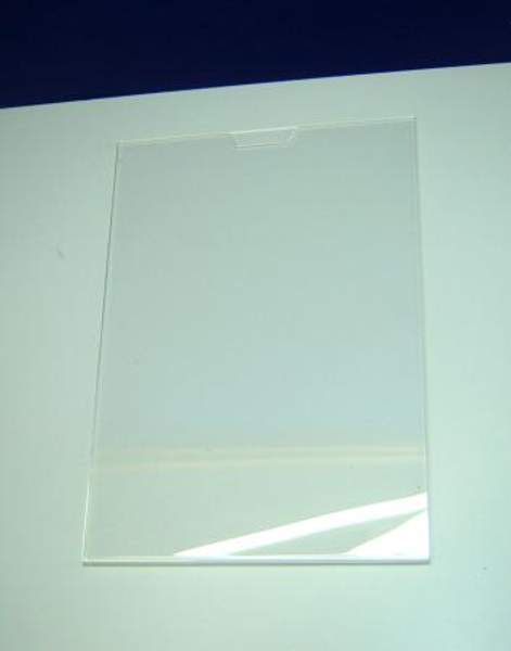 Карман информационный А4 (КПА4 ос-гн верт на скотч) без скотча