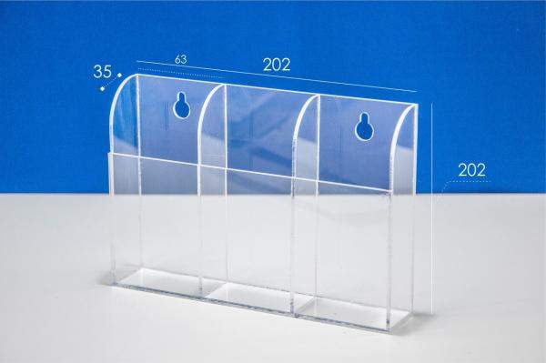 Карман тройной под пульт для телевизора