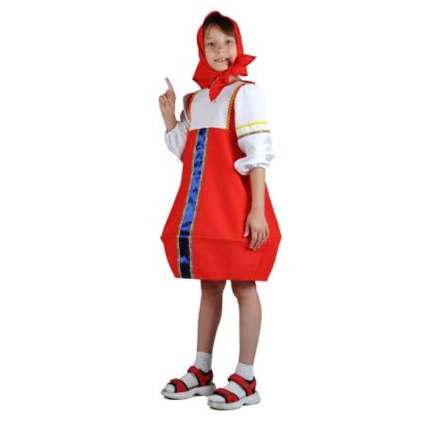 Карнавальный костюм «Матрешка». Размеры 94-128