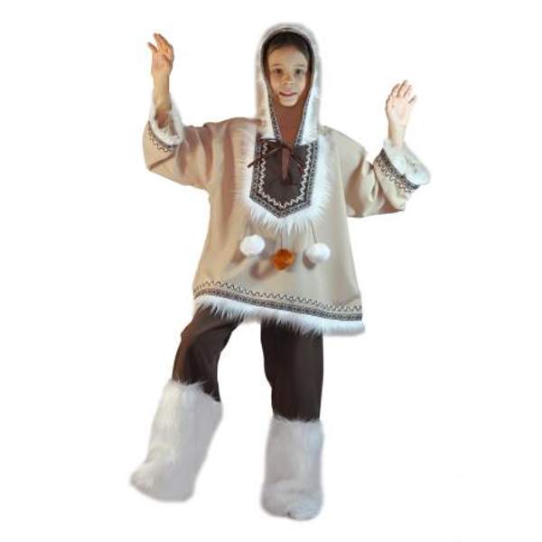 Карнавальный костюм «Народы Севера мальчик». Размеры 116-142