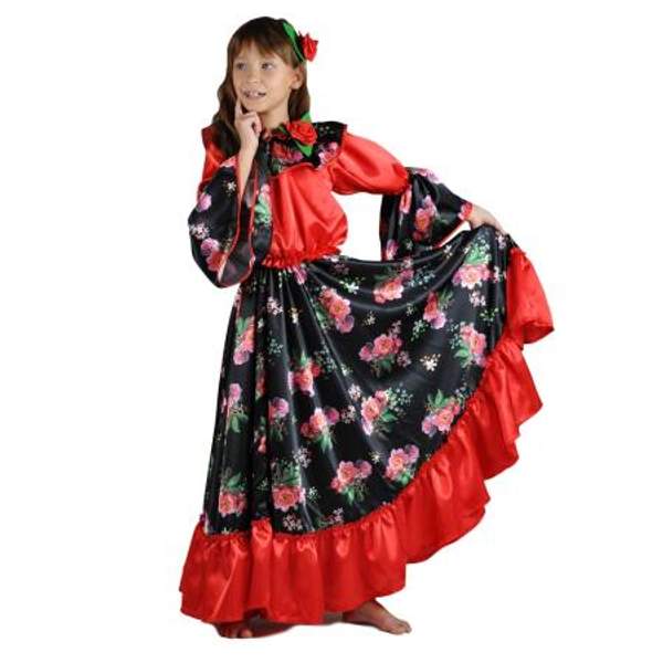 Карнавальный костюм «Цыганка». Размеры 116-134