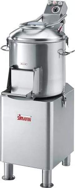 Картофелечистка Sirman PPJ 20 НА ПОДСТАВКЕ