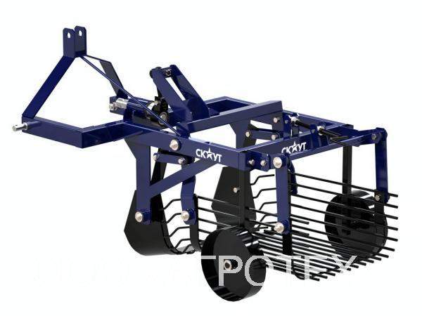 Картофелекопалка вибрационная СКАУТ PH-1 для минитрактора