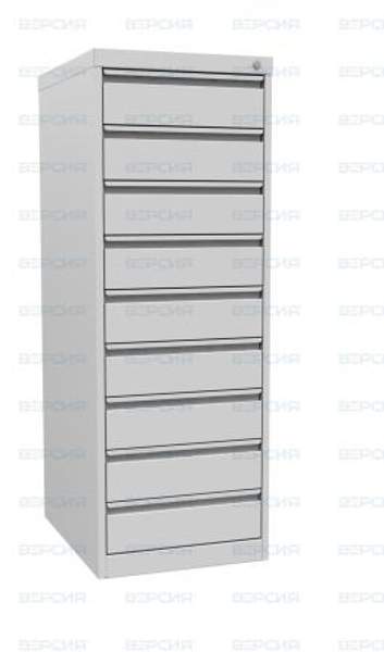 Картотека для хранения документов (9 ящиков, формат А6)