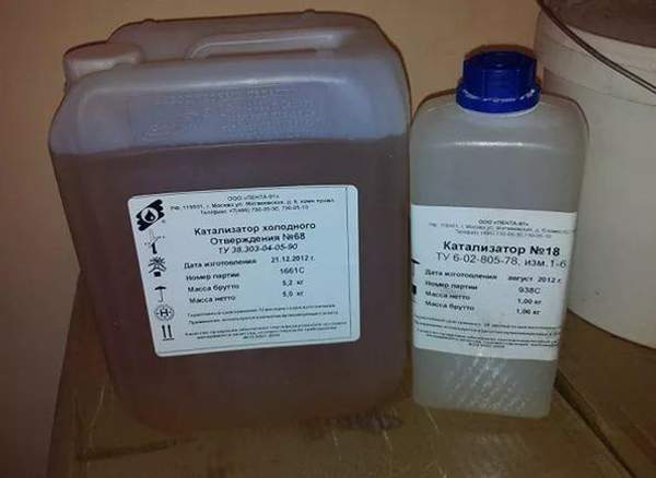 Катализатор холодного отверждения № 68