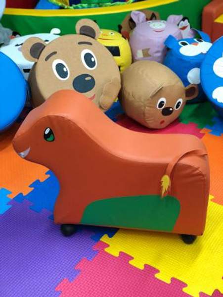 Каталка на колесиках Лошадка