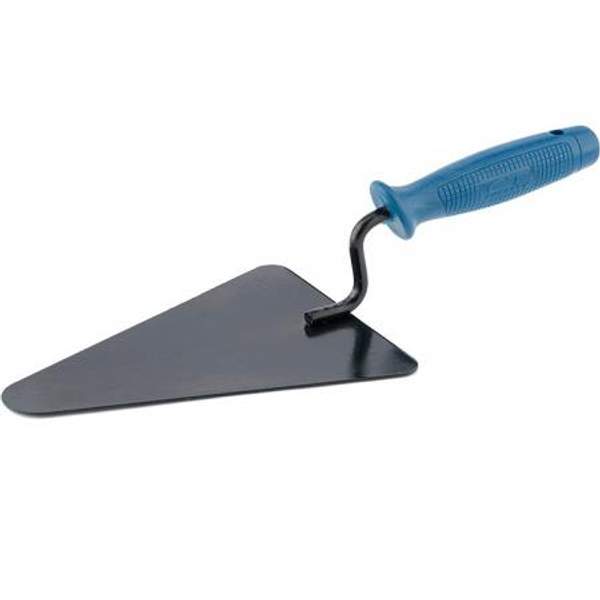 Кельма бетонщика, стальная, пластиковая ручка