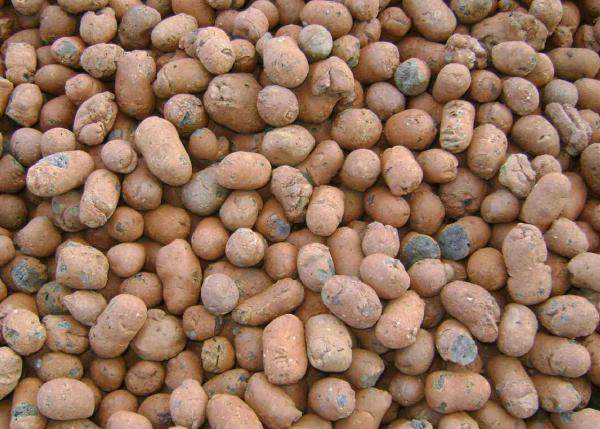 Керамзит разных фракций