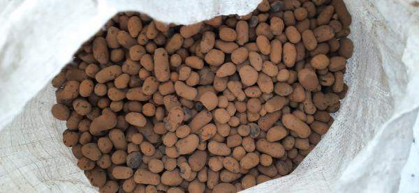 Керамзит в мешках