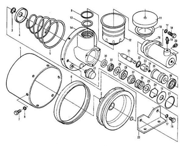 ХМ-60-3510301 Воздушный поршень