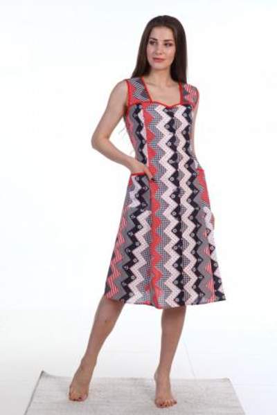 Халат-сарафан женский Матрица