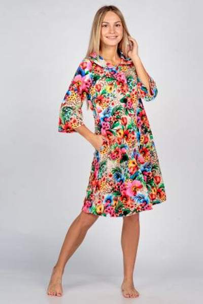 Халат женский Тропикана-1 +size