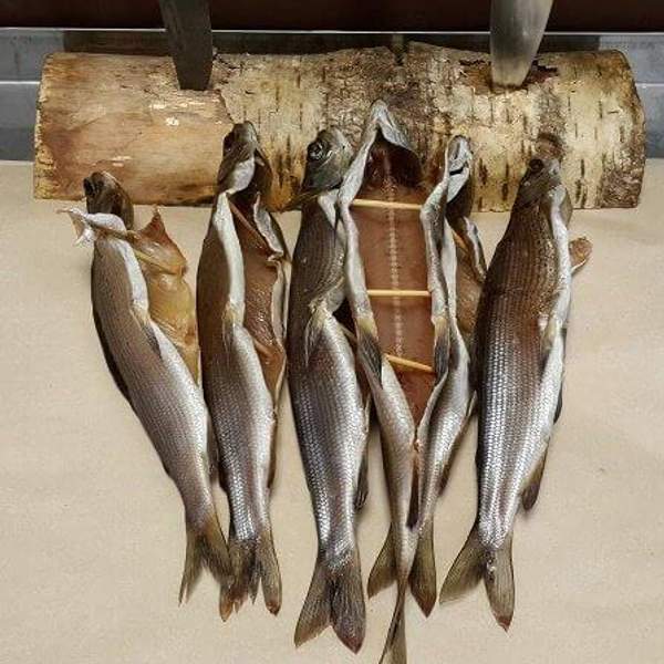 Хариус вяленый малосольныйи ~ 400 гр. (р. Енисей)