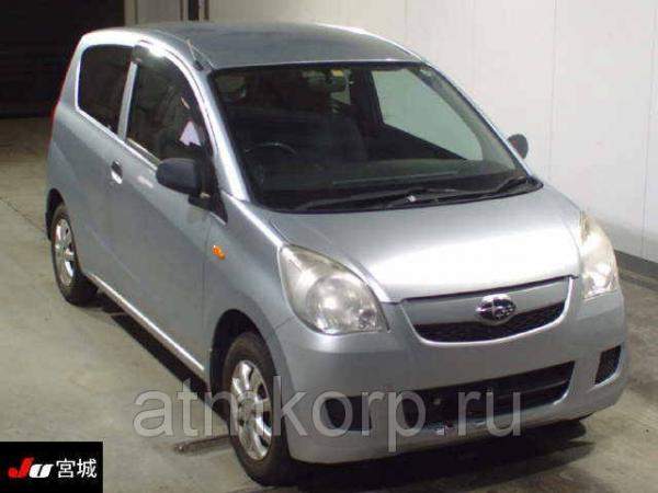 Хэтчбек 2 поколение SUBARU PLEO кузов L275B гв 2010 пробег 81 т.км цвет серебристый