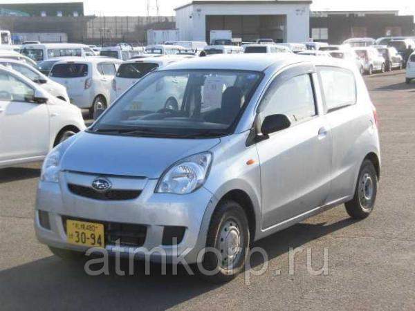 Хэтчбек 2 поколение SUBARU PLEO кузов L275B модификация A год выпуска 2013 пробег 57 т.км цвет серебристый