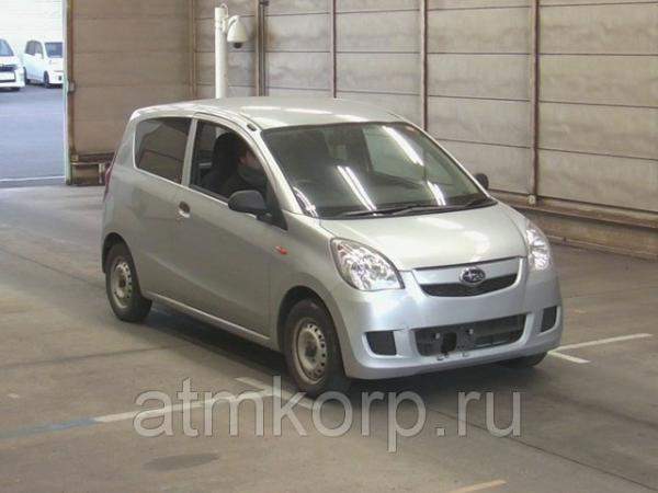 Хэтчбек 2 поколение SUBARU PLEO кузов L275B модификация A год выпуска 2014 пробег 68 тыс км цвет серебристый