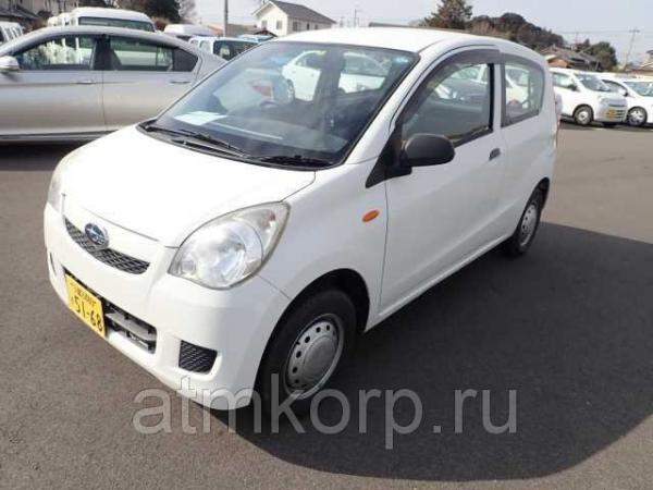 Хэтчбек 2 поколение SUBARU PLEO кузов L275B модификация базовая год выпуска 2011 пробег 67 т.км цвет белый