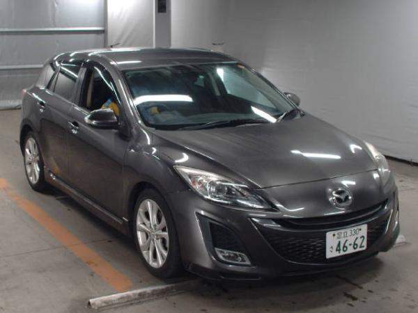 Хэтчбек MAZDA AXELA SPORT кузов BLEFW пробег 80 тыс км цвет пистолетный металл