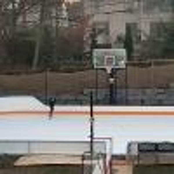 Хоккейная коробка 10*20 стеклопластик