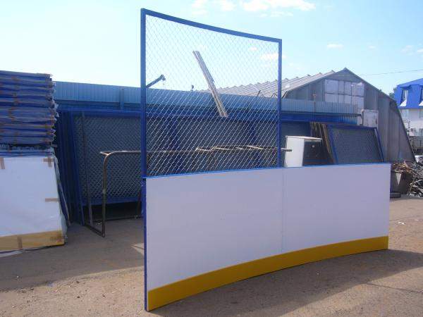 Хоккейная коробка 20*40 стеклопластик