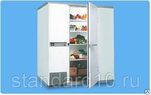 Холодильная камера 1,5х2,3х2,3 ППУ80 Под ключ. Объем 6,36 м3. Со сборкой.