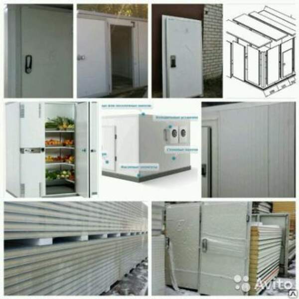 Холодильная камера. Объем 115 м3. PIR150