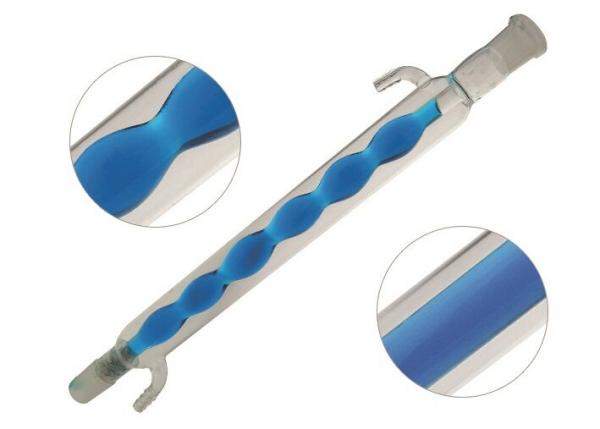 Холодильник шаровой, 300мм, шлиф 29/32 (6 шаров)