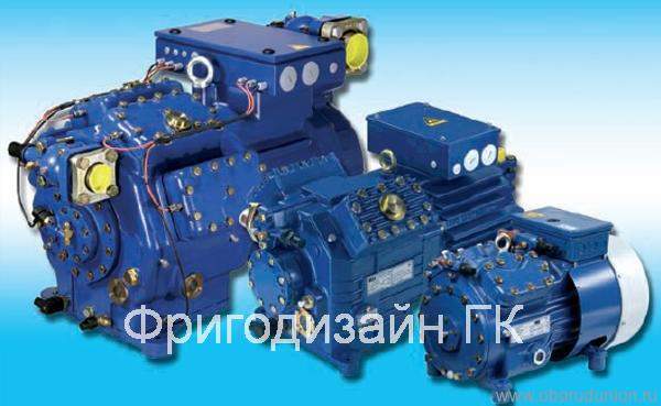 Холодильные полугерметичные поршневые компрессоры