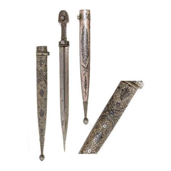 Кинжал кавказский в ножнах, начало 20 века