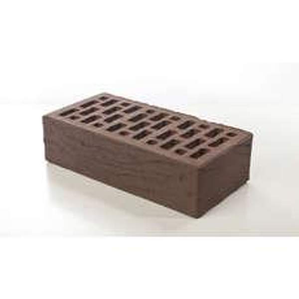 Кирпич Браер коричневый риф 250х120х65