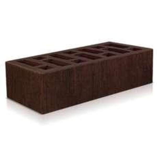 Кирпич коричневый бархат ОСМиБТ Старый Оскол 250х120х65