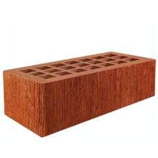 Кирпич красный бархат ЖКЗ 250х120х88