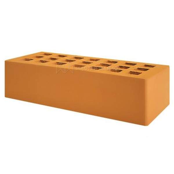 Кирпич лицевой керамический «Абрикос» пустотелый одинарный М125