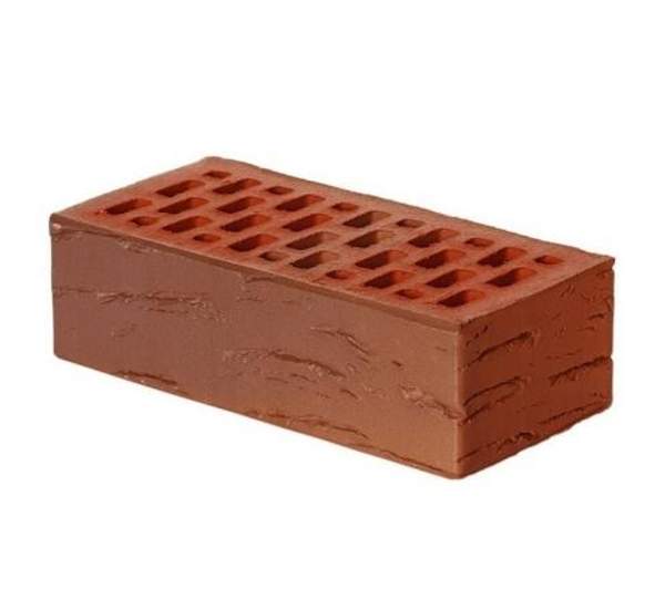 Кирпич лицевой керамический Красный «Антик» пустотелый полуторный