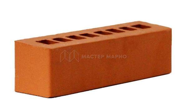 Кирпич лицевой керамический Красный пустотелый Евро «половинка»