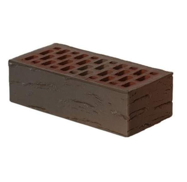 Кирпич лицевой керамический «Шоколад» «Антик» пустотелый полуторный