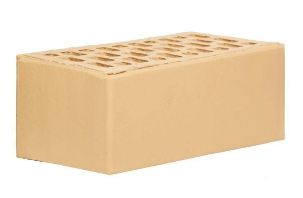 Кирпич лицевой керамический «Слоновая кость» «Королевский двор» пустотелый полуторный