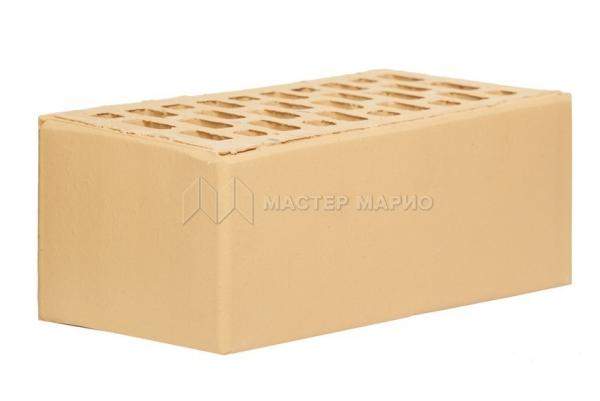 Кирпич лицевой керамический «Слоновая кость» пустотелый полуторный