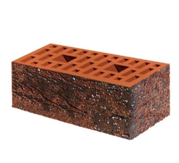 Кирпич лицевой керамический «Старая бавария» «Блэк» пустотелый утолщенный