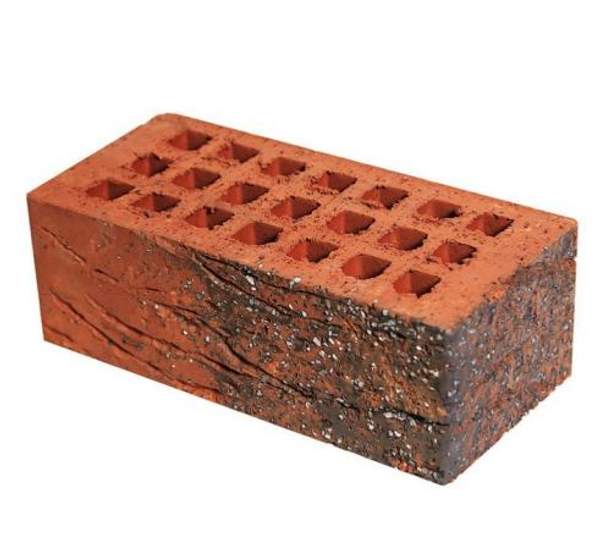 Кирпич лицевой керамический «Старая бавария» «Рустик» пустотелый утолщенный