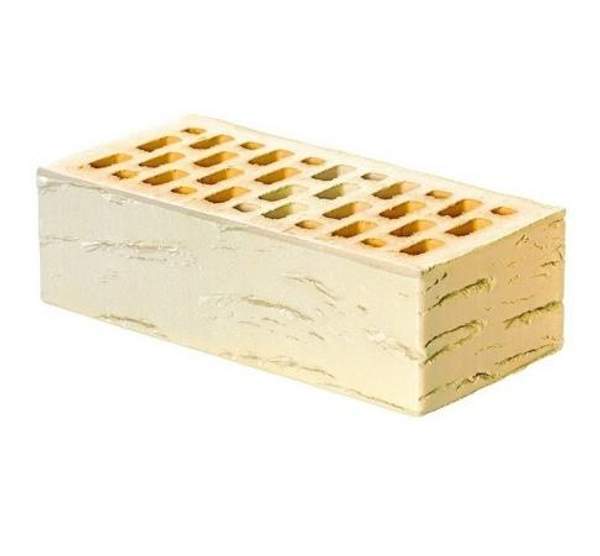 Кирпич лицевой керамический «Ваниль» «Антик» пустотелый полуторный