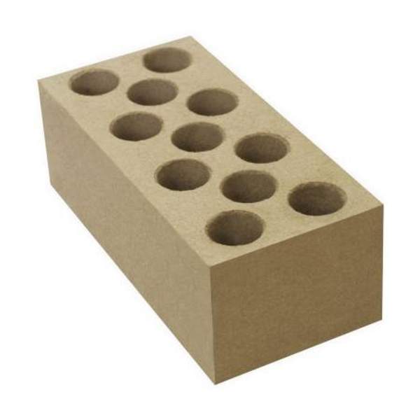 Кирпич лицевой силикатный «Бежевый» пустотелый утолщенный