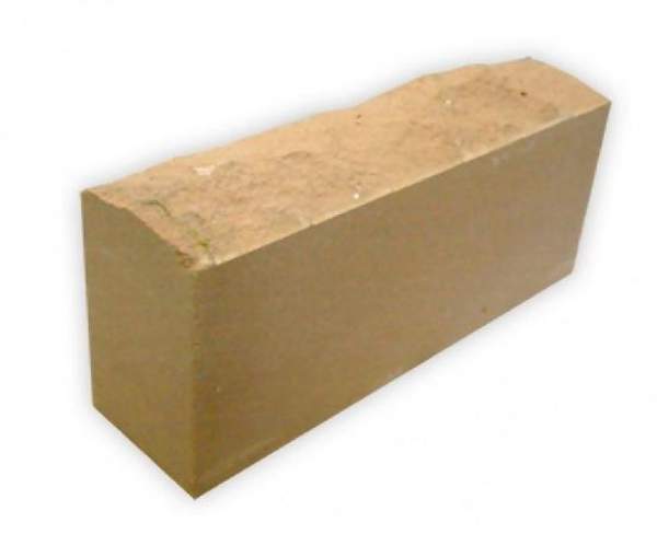 Кирпич рустированный силикатный одинарный полнотелый лицевой (ложковый) жёлтый размер 250х100х65 ГОСТ 379-2015 по цене изготовителя в Екатеринбурге | Оптом и в розницу официальный дилер завода SiMAT