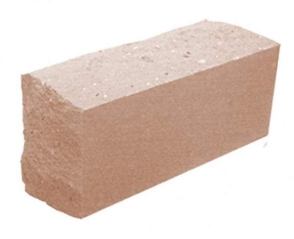 Кирпич рустированный силикатный утолщенный полнотелый лицевой (угловой) персик размер 240х100х88 ГОСТ 379-2015 по цене изготовителя в Екатеринбурге | Оптом и в розницу официальный дилер завода SiMAT