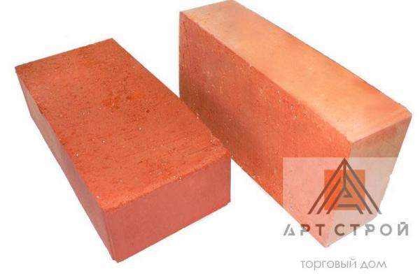 Кирпич рядовой керамический полнотелый 250х120х65