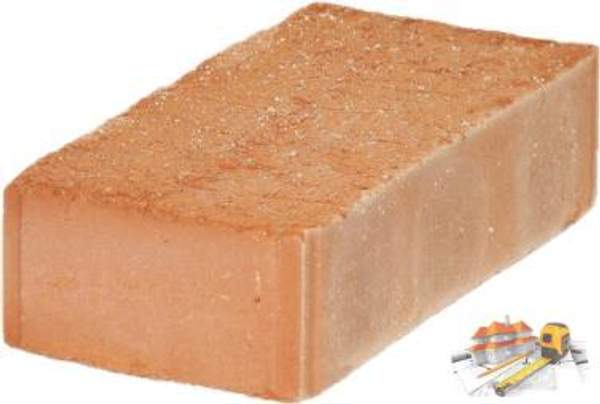Кирпич рядовой полнотелый 1NF 250*120*65 М150 Болоховский КЗ