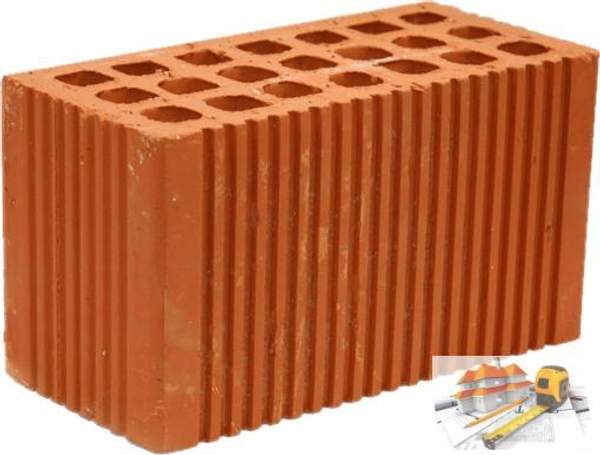 Кирпич рядовой щелевой 2,1NF 250*120*140 М150 Михневская Керамика