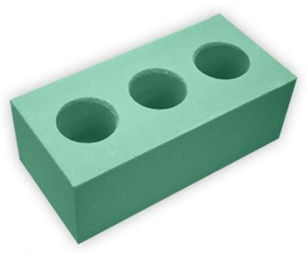 Кирпич силикатный утолщённый лицевой пустотелый объёмно-окрашенный изумрудно-зелёный размер 250х120х88 ГОСТ 379-2015 по цене изготовителя в Екатеринбурге | Оптом и в розницу официальный дилер завода SiMAT | «АТОМ Строймаркет»