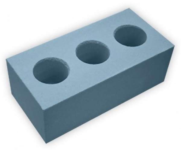 Кирпич силикатный утолщённый лицевой пустотелый объёмно-окрашенный синий размер 250х120х88 ГОСТ 379-2015 по цене изготовителя в Екатеринбурге | Оптом и в розницу официальный дилер завода SiMAT | «АТОМ Строймаркет»